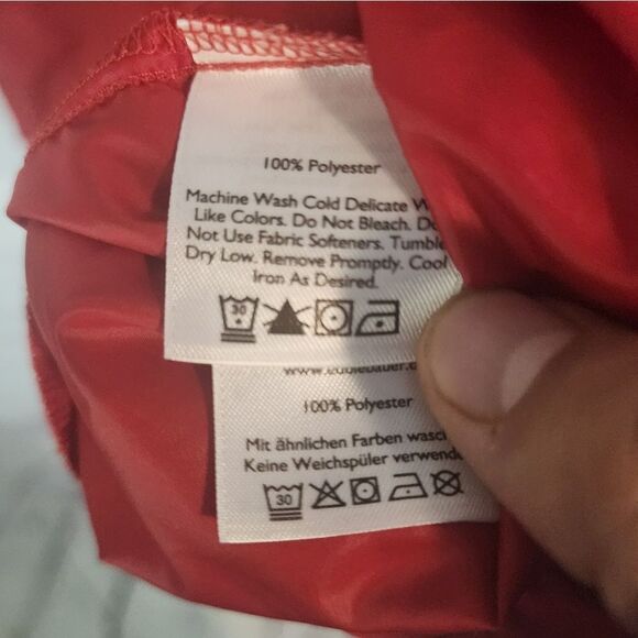 Men's Eddie Bauer full zip rain jacket hoodie, size small - Picture 4 of 4